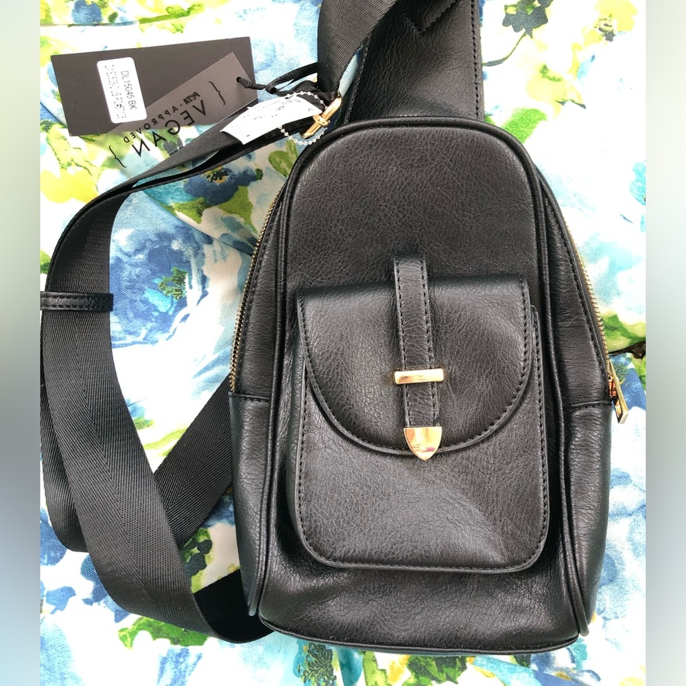 Crossbody mini backpack purse